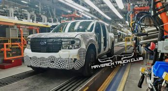 2022 Ford Maverick schnappte am Fließband