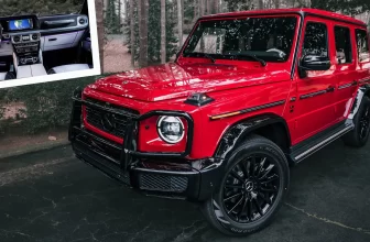 Die Facelifted Mercedes G-Klasse