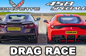 C8 Corvette Stingray gegen Ferrari 458 Speciale