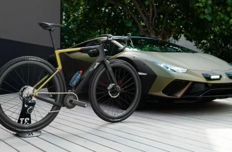 Ein Lamborghini Huracan Sterrato – Premium-Fahrrad