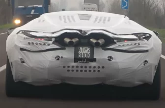 Sehen Sie sich den Auspuff dieses Lamborghini-Prototyps an