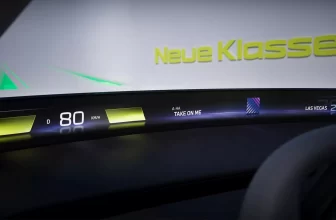 BMW Neue Klasse Interieur mit Display in voller Breite vorgestellt