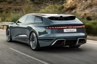 Die nächste Generation des elektrischen RS6 von Audi zum ersten Mal zu sehen