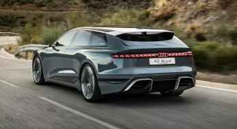 Die nächste Generation des elektrischen RS6 von Audi zum ersten Mal zu sehen