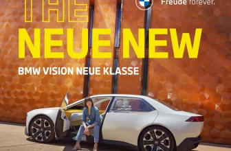 Sehen Sie die BMW Neue Klasse Elektro-Limousine in neuen offiziellen Videos fahren