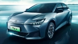 Die neue Elektro-Limousine Toyota bZ3 wird in China vorgestellt