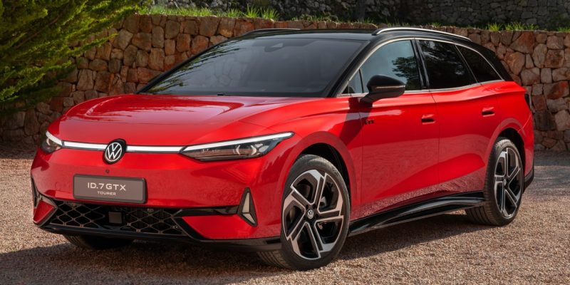 Volkswagen ID.7 Tourer GTX bietet Platz und Tempo