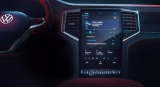 VW Amarok 2023 zeigt seinen Infotainment-Touchscreen