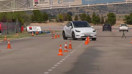 Das Tesla Model Y besteht den Elchtest