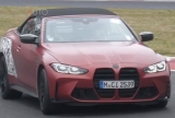 2022 BMW M4 Cabrio setzt Tests auf dem Nürburgring fort