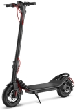 TOEU E-Scooter Faltbarer Elektroroller Erwachsene 25 km/h 350W Motor Electric Scooter (Black)